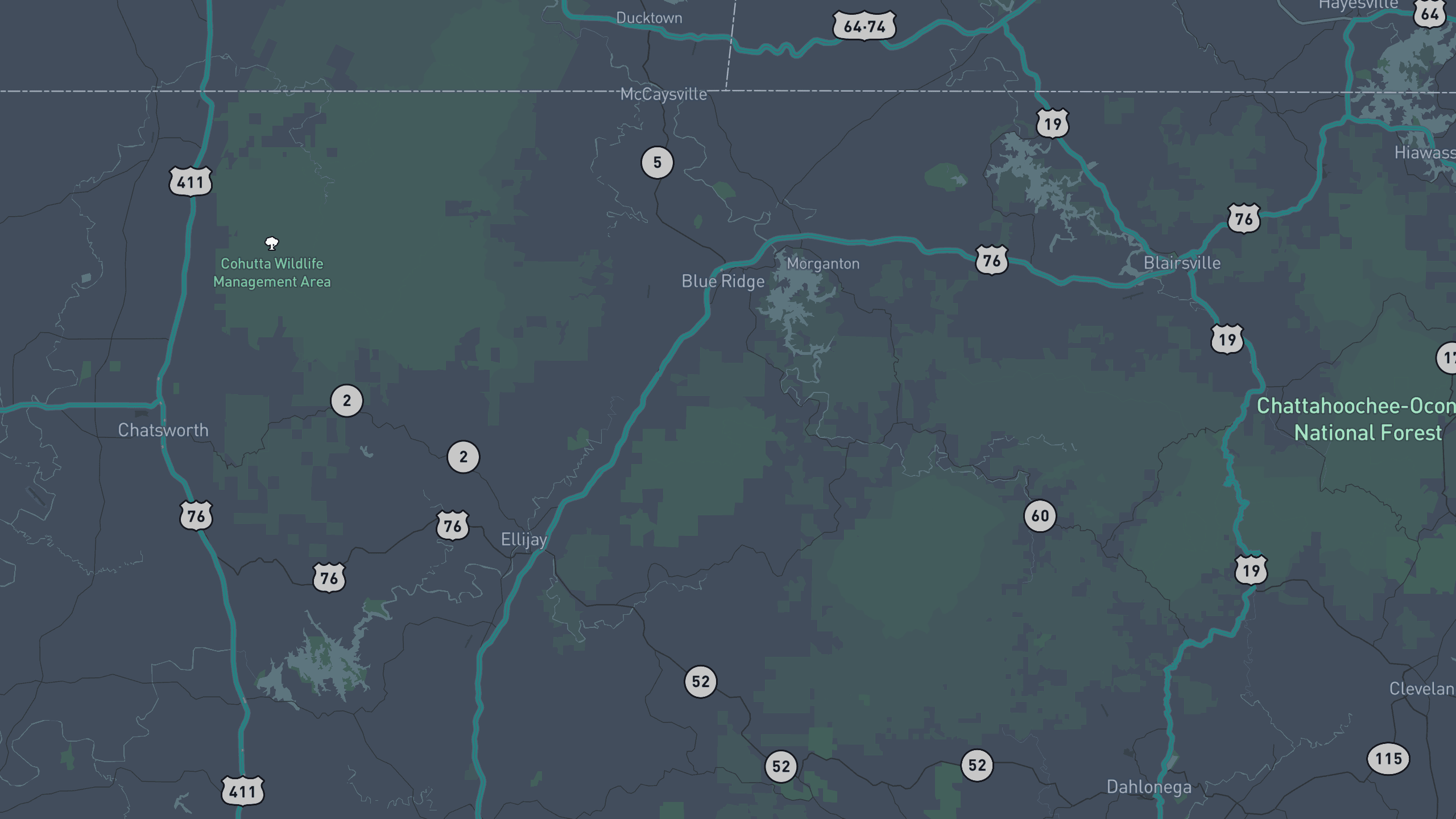 North Georgia Area area